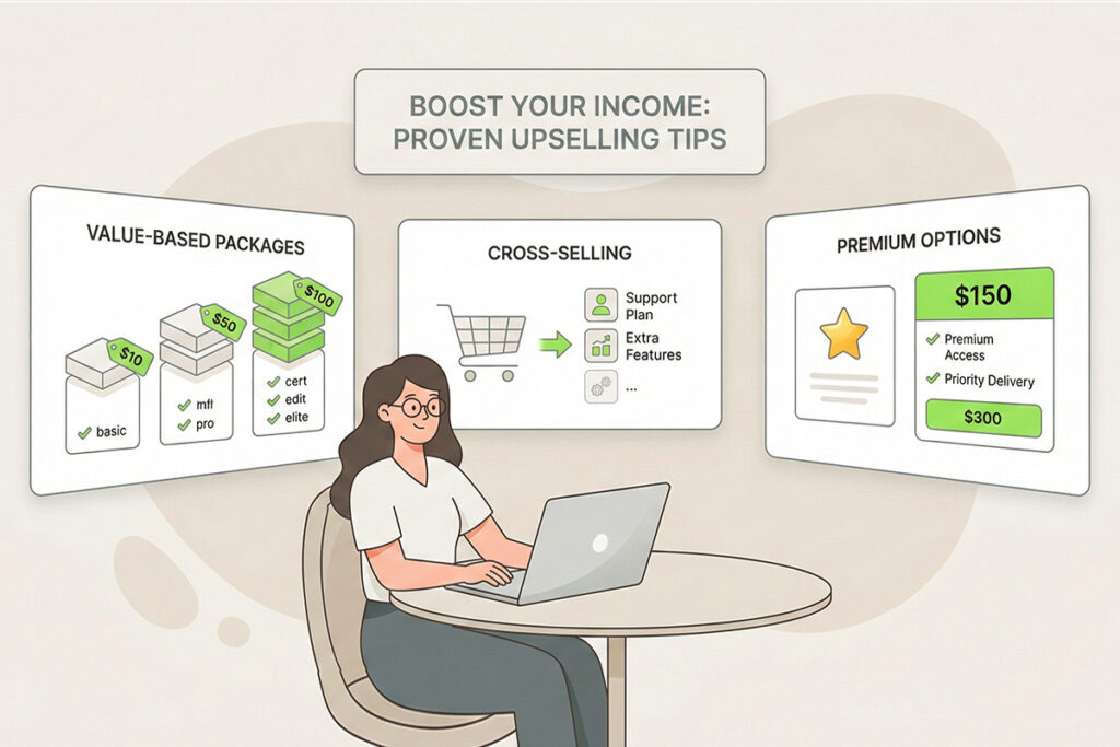 Boost Your Income: Proven Upselling Tips for Freelancers