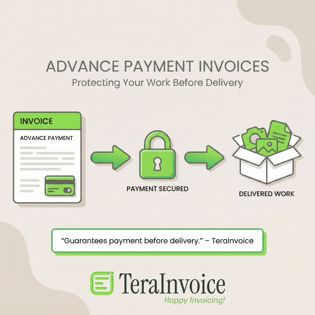 Advance Payment Invoices: Protecting Your Work Before Delivery